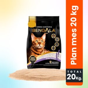 Plan Mensual Arena Bengala 20 kg – Entrega Automática